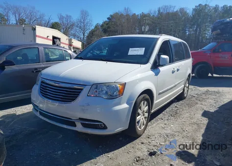 2014 Chrysler Town & Country Touring z USA, uszkodzony, nr VIN 2C4RC1BG8ER437014